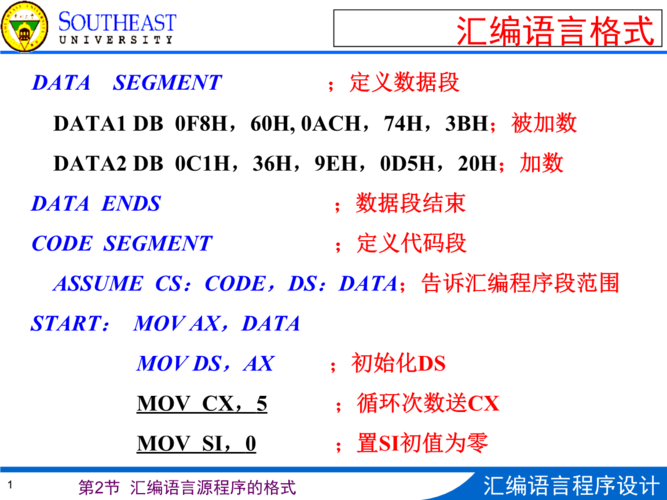 使用什么汇编语言设计比较好？