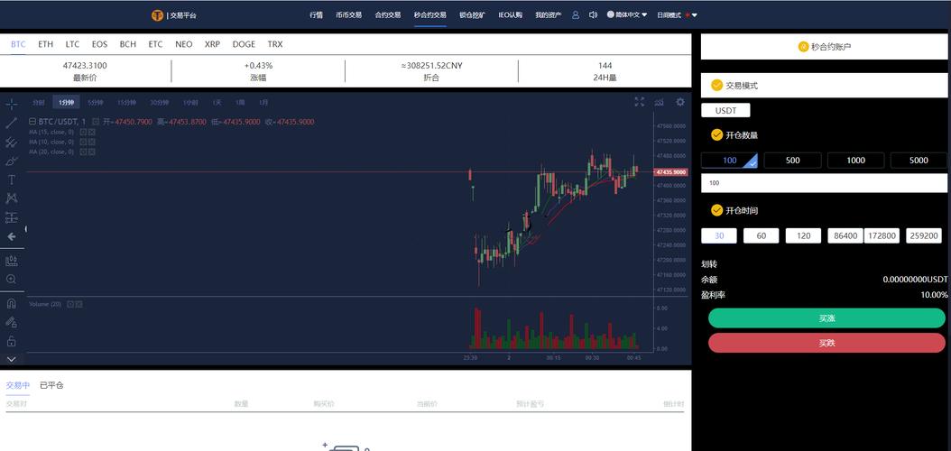 多语言交易所/12国语言/秒合约/申购/锁仓/K线完整/脚本最全/带教程/日夜模式