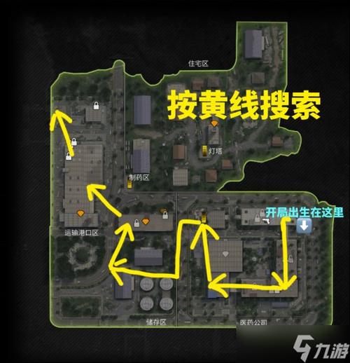 萤火突击渔铺仓储怎么跑图 萤火突击渔铺仓储跑图攻略