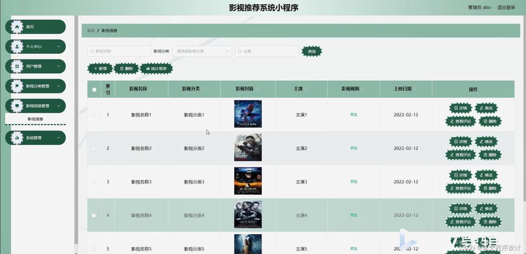 至尊影视管理系统源码_自带首涂四套影视模板